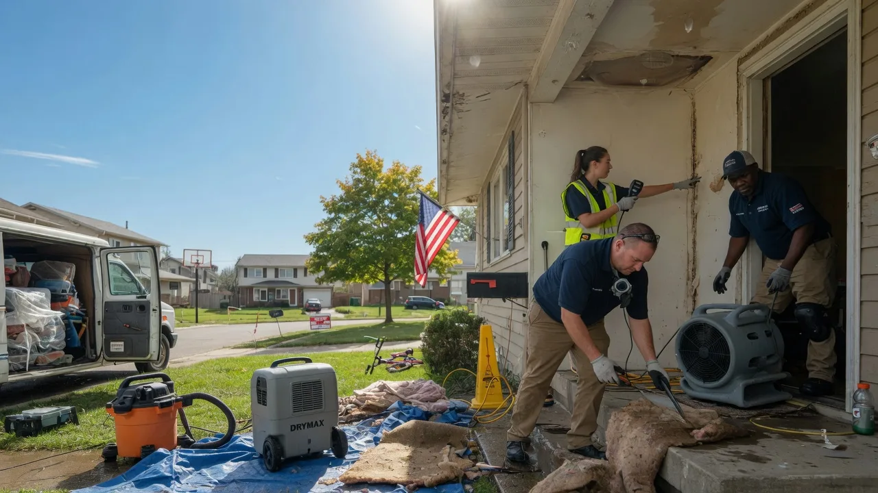 Water Damage Restoration in Corsica, SD near me